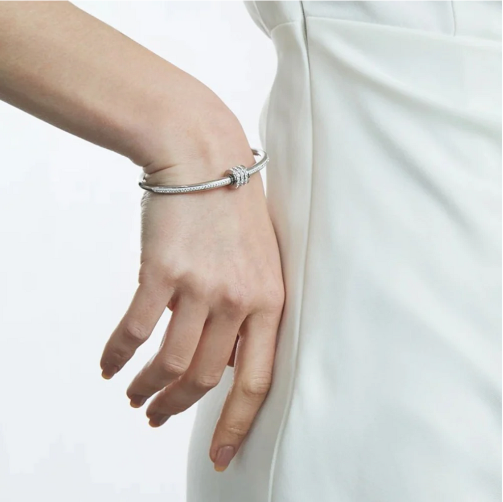 Pulseira Diana - Aço Inoxidável Cravejada com Zircônia