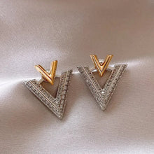 Carregar imagem no visualizador da galeria, Brincos Zircon com Banho 14K