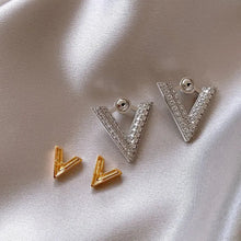 Carregar imagem no visualizador da galeria, Brincos Zircon com Banho 14K