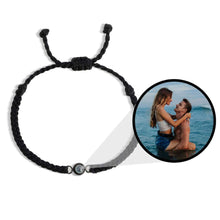 Carregar imagem no visualizador da galeria, Pulseira de Corda Ajustável com Foto Especial